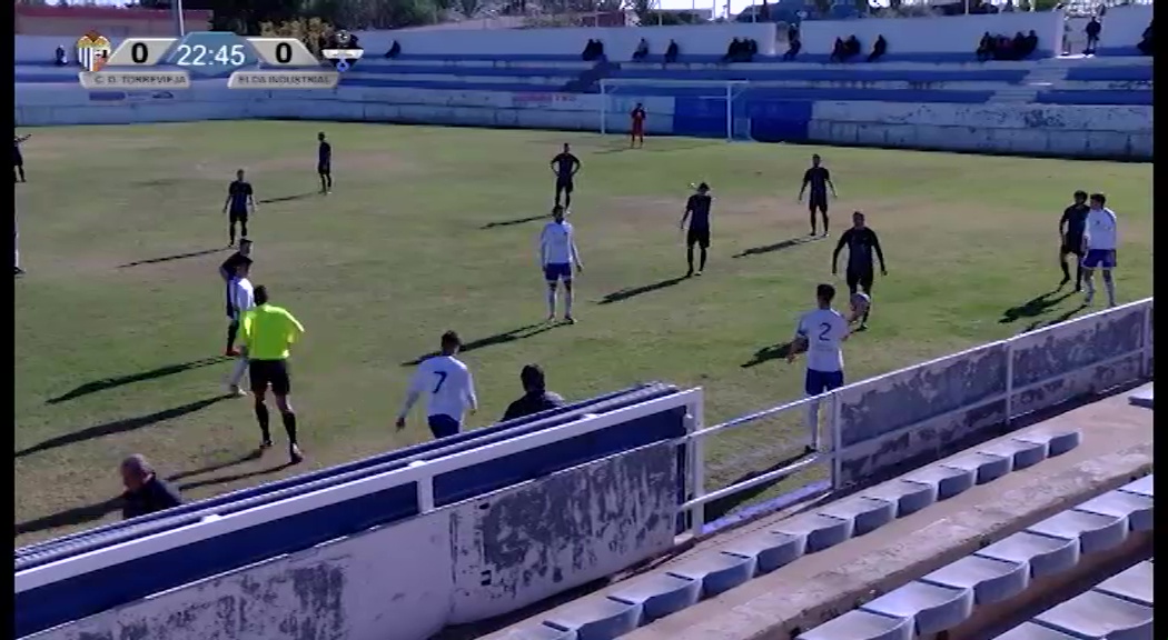 Primera parte del partido CD Torrevieja - CF Elda Industrial